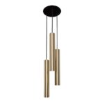 Semma 30X3 • Златен Висечки Лустер 3*GU10
