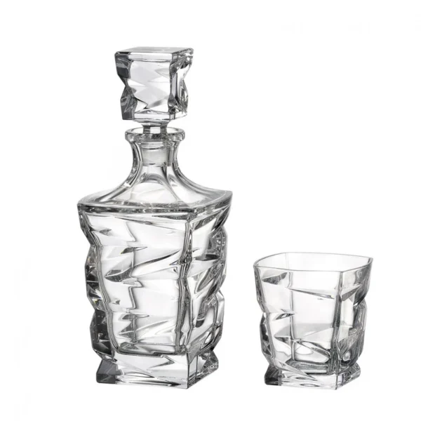 Кристален Виски Сет - Collection Zig Zag Whiskey Set Bohemia Crystal