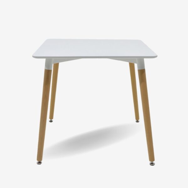 Трпезариска Тркалезна Маса - Dining Table Natali White (Small & Large)