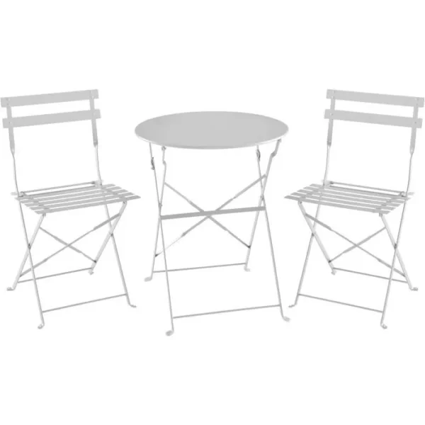 Сет За Двор/Бистро - 'Outdoor Bistro Set' Light Gray Vounot
