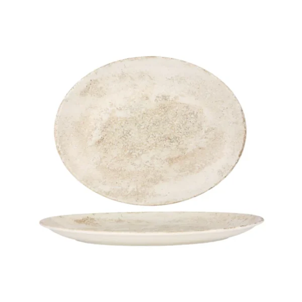 Овална Чинија - Nacrous Matt Moove Oval Plate Premium Porcelain
