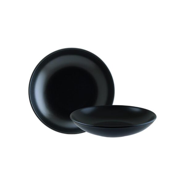 Сет 6/1 Длабоки Чинии - Notte Bloom Deep Plates Premium Porcelain