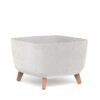 Жардиниера - Gracia Square ECO Wood Flowerpot White