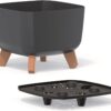 Жардиниера - Gracia Square Flowerpot Anthracite