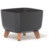 Жардиниера - Gracia Square Flowerpot Anthracite