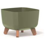 Жардиниера - Gracia Square Flowerpot Earth Green