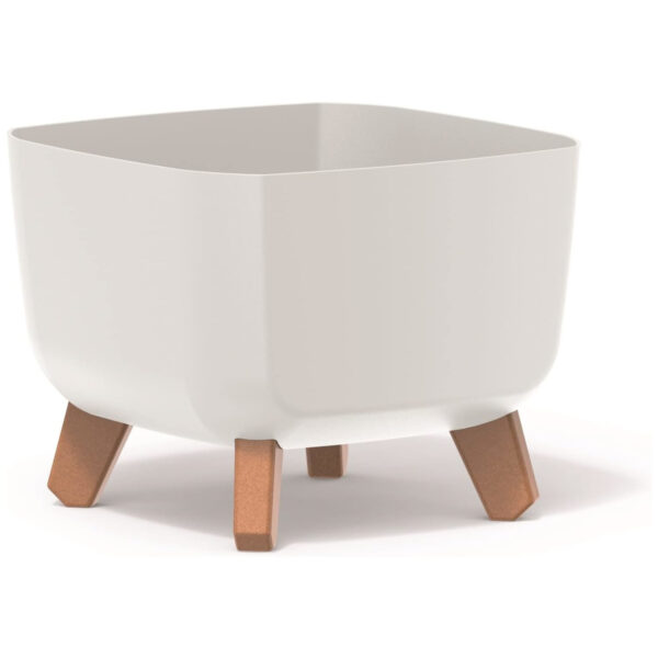 Жардиниера - Gracia Square Flowerpot White