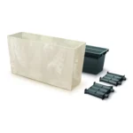 Жадриниера - Urbi Case Beton Effect M Flowerpot Cream