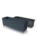 Жардиниера - Urbi Case N Flowerpot Anthracite