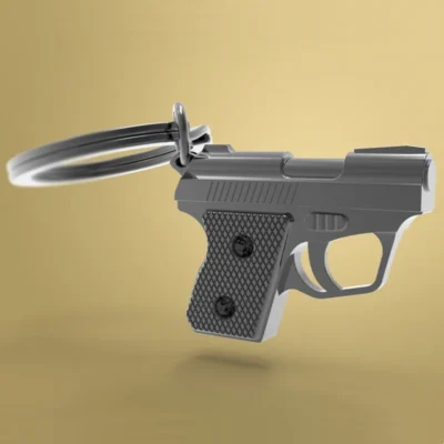 Привезок – Gangsta Gun Keychain Belgium Jewelry