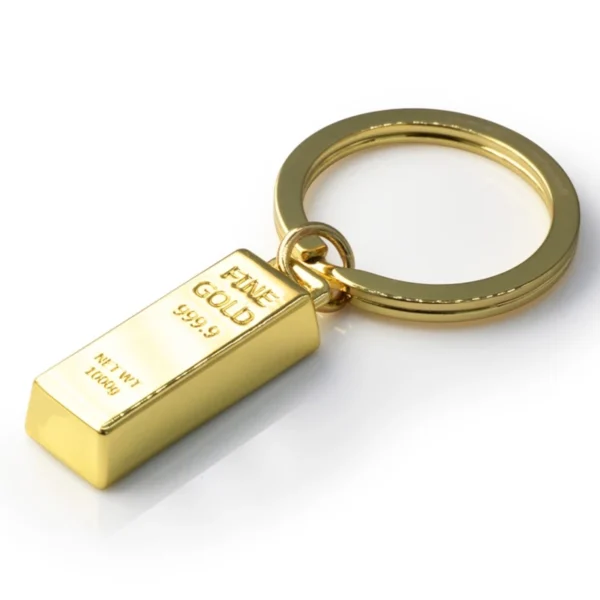 Привезок - Gold Bar Keychain Belgium Jewelry