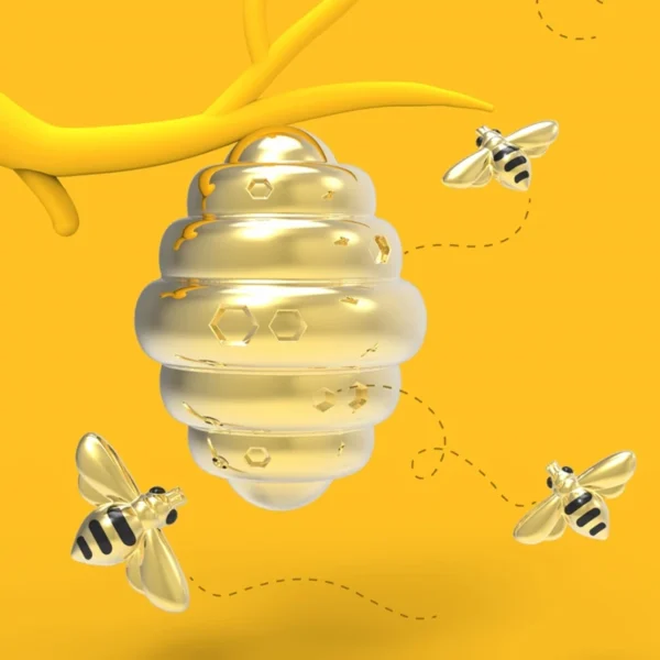 Привезок – Honey Bee Keychain Belgium Jewelry