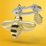 Привезок – Honey Bee Keychain Belgium Jewelry