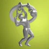 Привезок – Tennis Player Keychain Belgium Jewelry
