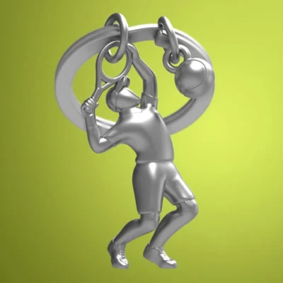 Привезок – Tennis Player Keychain Belgium Jewelry