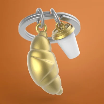 Привезок – Croissant Keychain Belgium Jewelry
