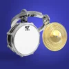 Привезок – Drums Keychain Belgium Jewelry