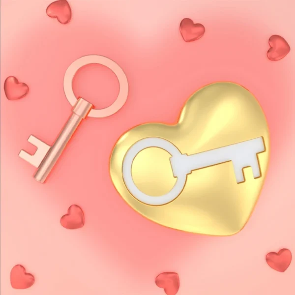 Сет Привезок – Heart & Key Keychain Belgium Jewelry