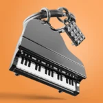 Привезок – Piano Keychain Belgium Jewelry